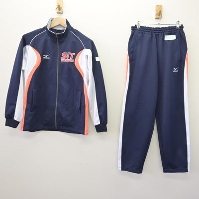 【中古】千葉県 芝浦工業大学柏高等学校 女子制服 2点 (ジャージ 上・ジャージ 下) sf114237