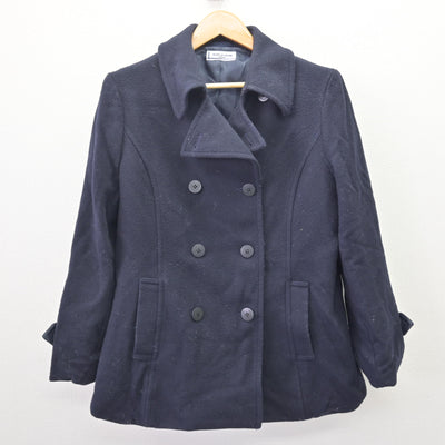 【中古】広島県 比治山女子高等学校 女子制服 1点 (コート) sf114295
