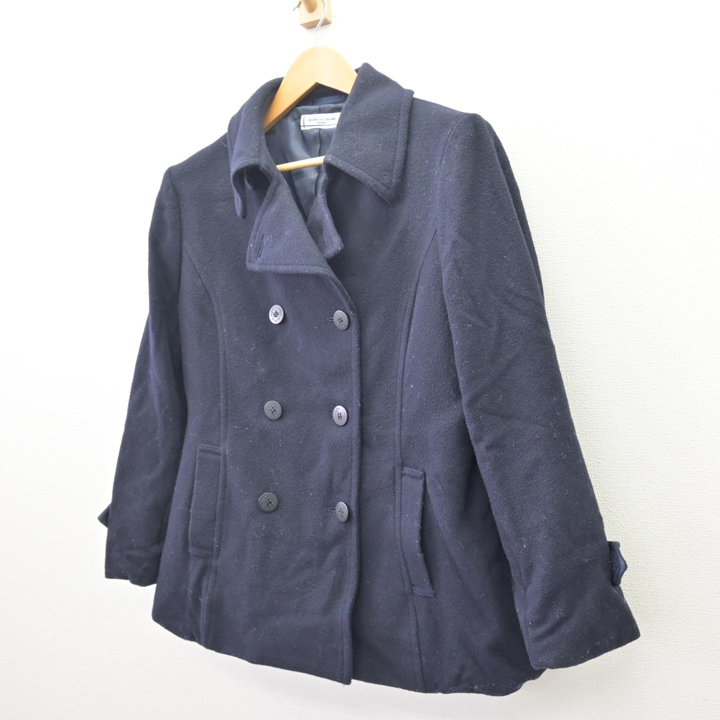 【中古】広島県 比治山女子高等学校 女子制服 1点 (コート) sf114295
