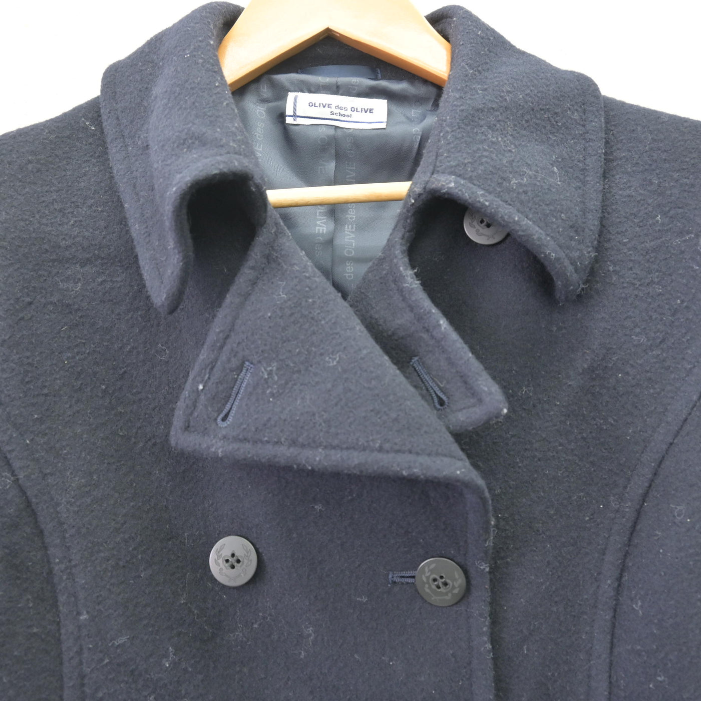 【中古】広島県 比治山女子高等学校 女子制服 1点 (コート) sf114295