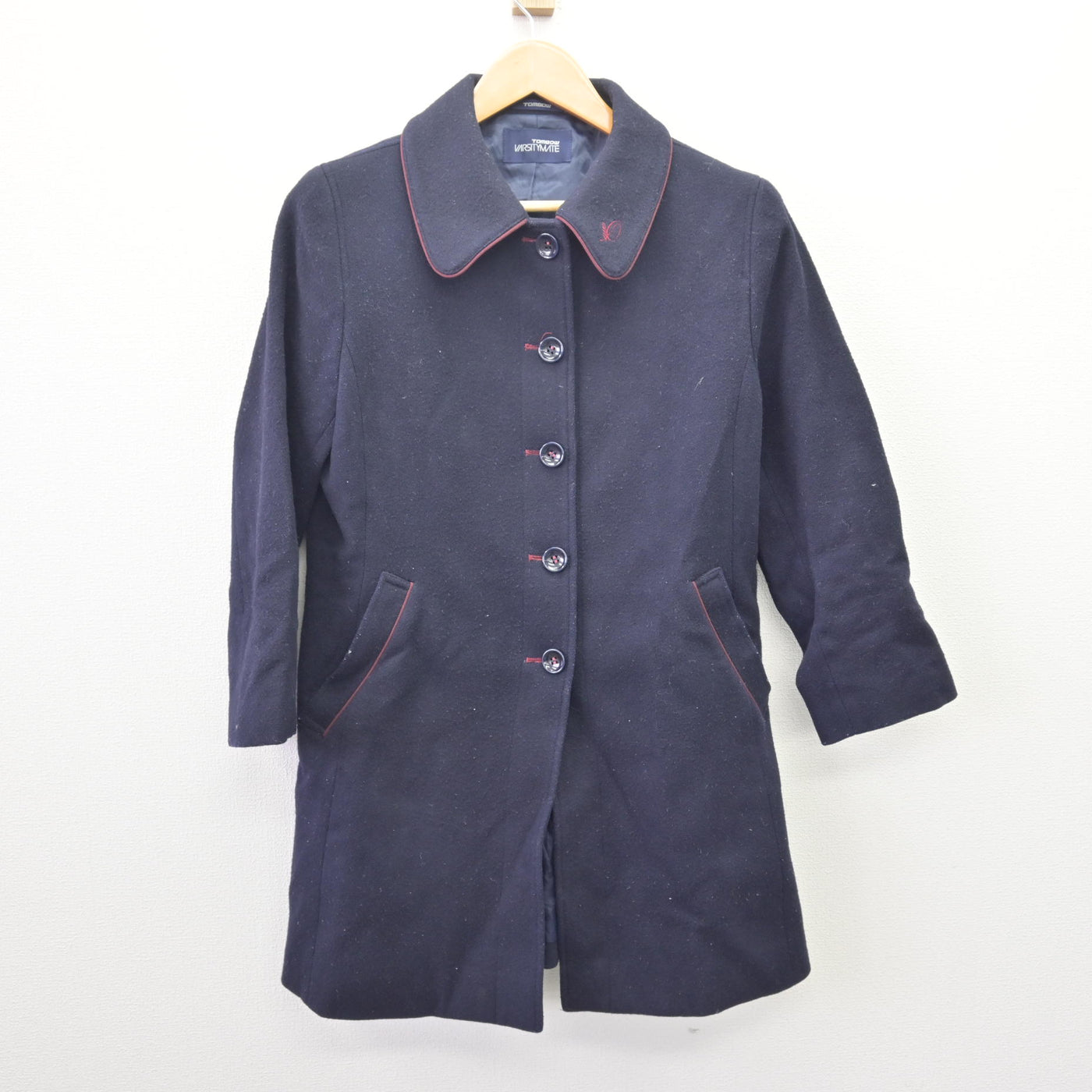 【中古】福岡県 福岡大学附属大濠高等学校 女子制服 1点 (コート) sf114348