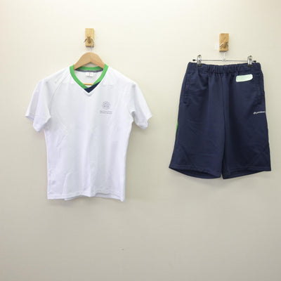 【中古】神奈川県 相模女子大学高等部 女子制服 2点 (体操服 上・体操服 下) sf114432