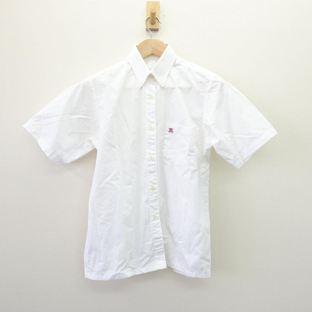 中古】埼玉県 春日部共栄高等学校 女子制服 2点 (ニットベスト・シャツ 