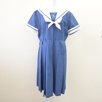 【中古】熊本県 熊本学園大学付属高等学校 女子制服 3点 (ニット・ワンピース) sf114454
