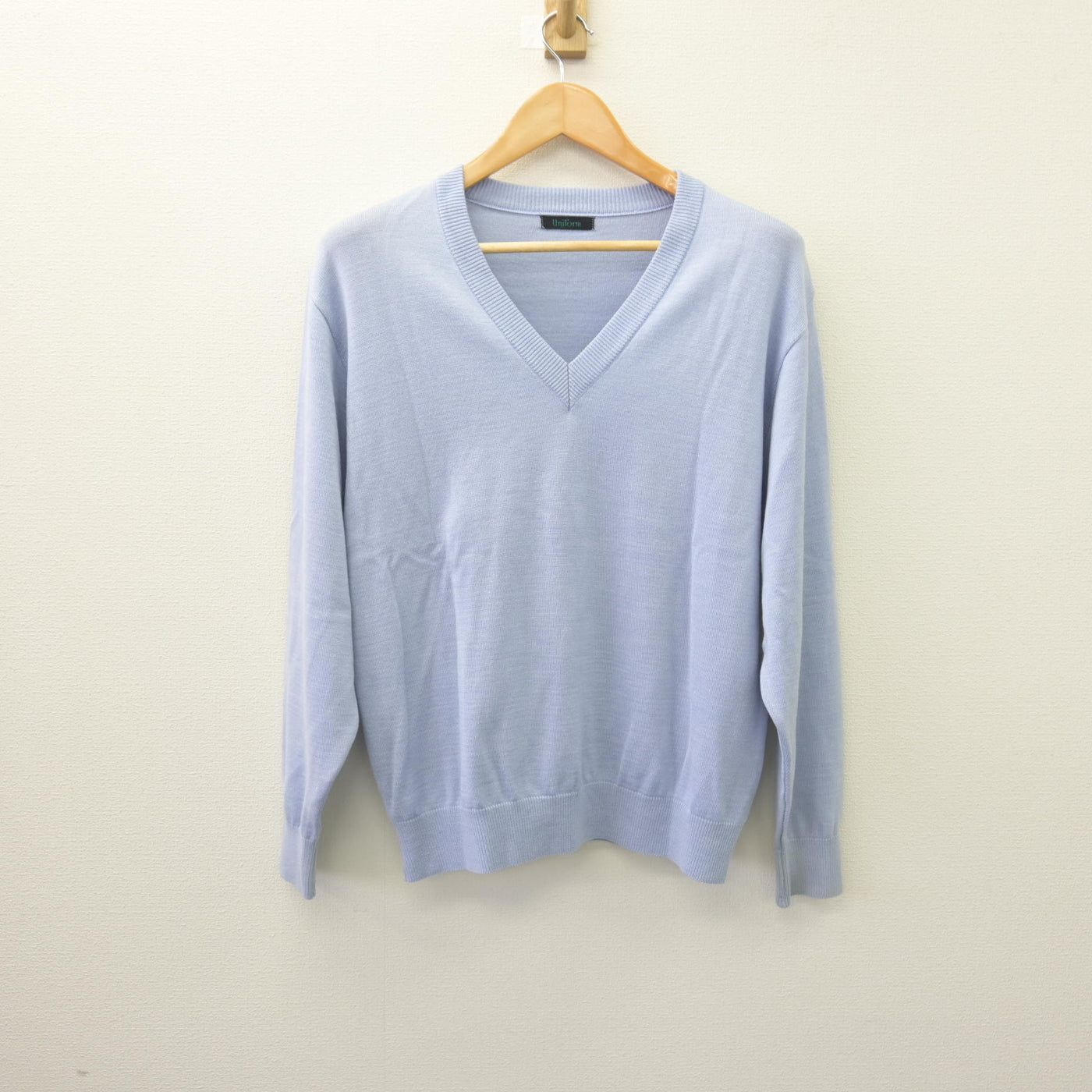 【中古】熊本県 熊本学園大学付属高等学校 女子制服 3点 (ニット・ワンピース) sf114454