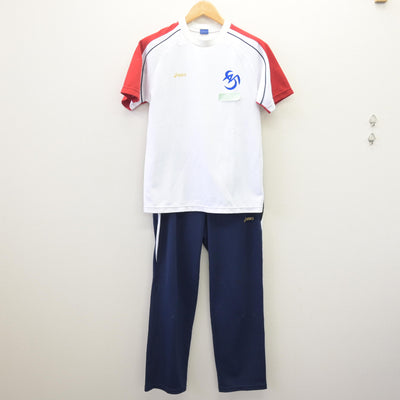 【中古】佐賀県 佐賀清和中学校・高等学校 女子制服 3点 (ジャージ 上・体操服 上・ジャージ 下) sf114463