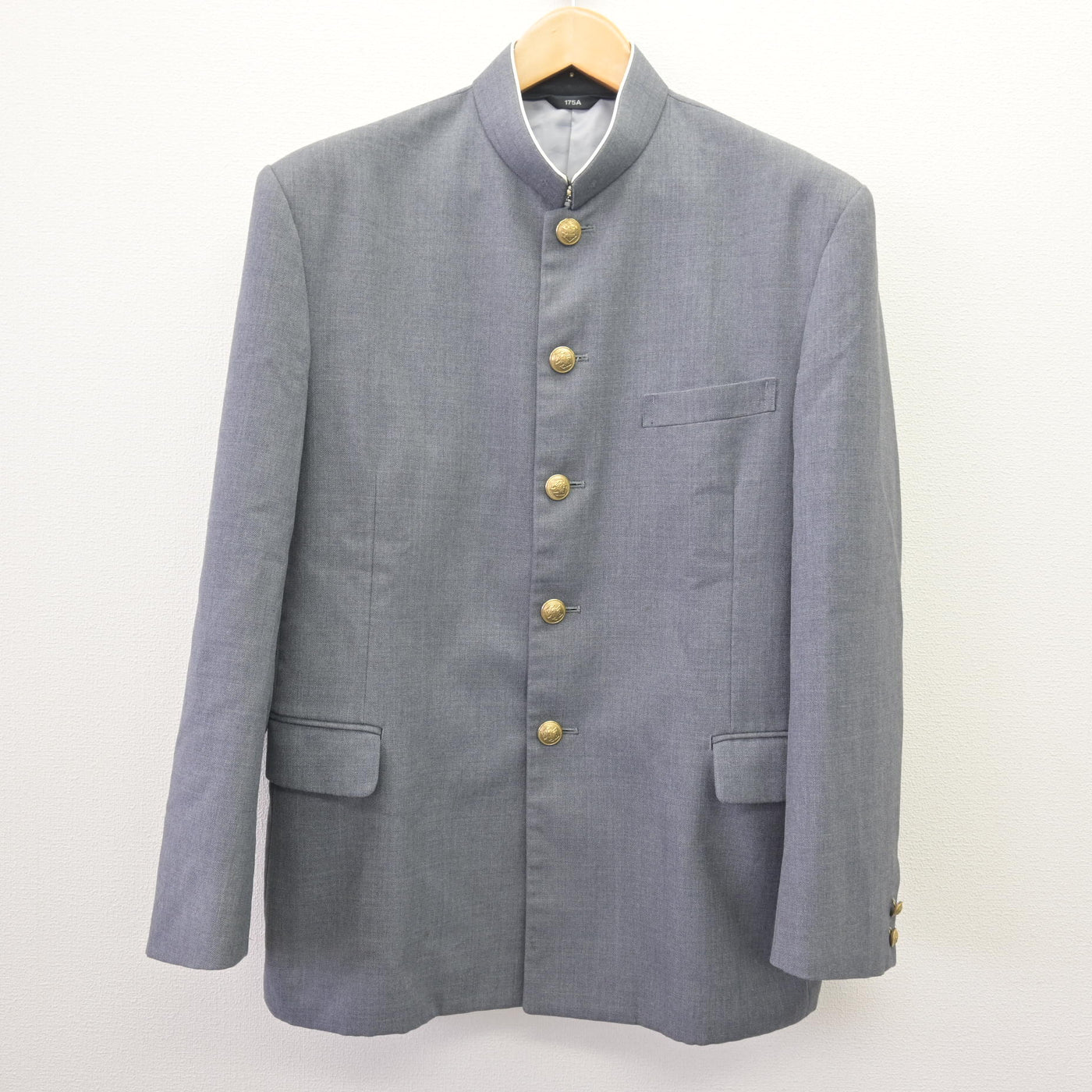【中古】佐賀県 佐賀工業高等学校 男子制服 2点 (学ラン・シャツ) sf114471