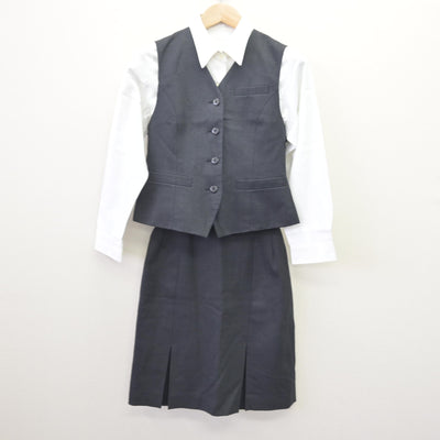 【中古】佐賀県 佐賀女子高等学校/衛生看護専攻科 女子制服 4点 (ブレザー・ベスト・シャツ・スカート) sf114472