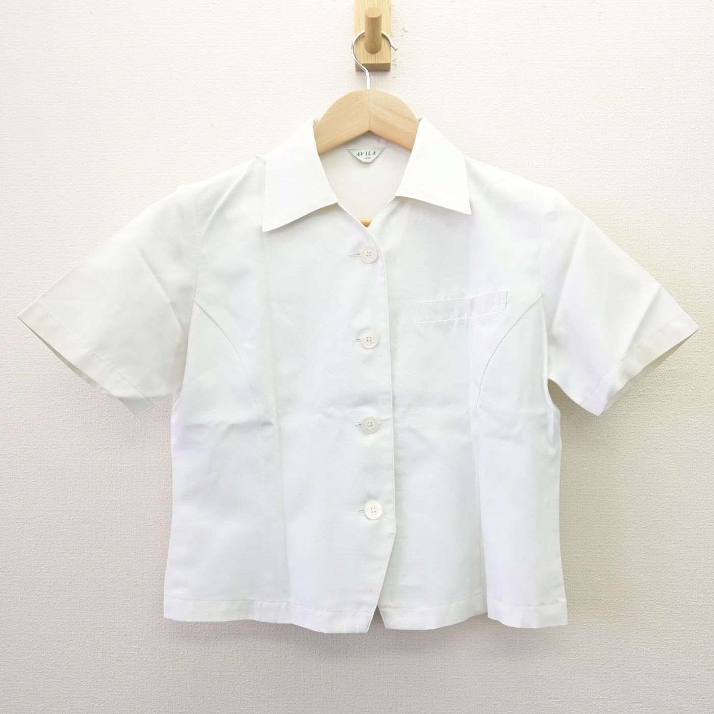 【中古】佐賀県 佐賀女子高等学校/衛生看護専攻科 女子制服 3点 (ベスト・シャツ・スカート) sf114473