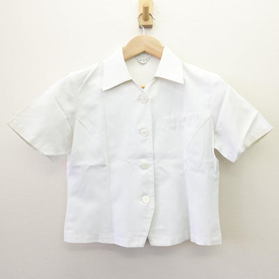 【中古】佐賀県 佐賀女子高等学校/衛生看護専攻科 女子制服 3点 (ベスト・シャツ・スカート) sf114473