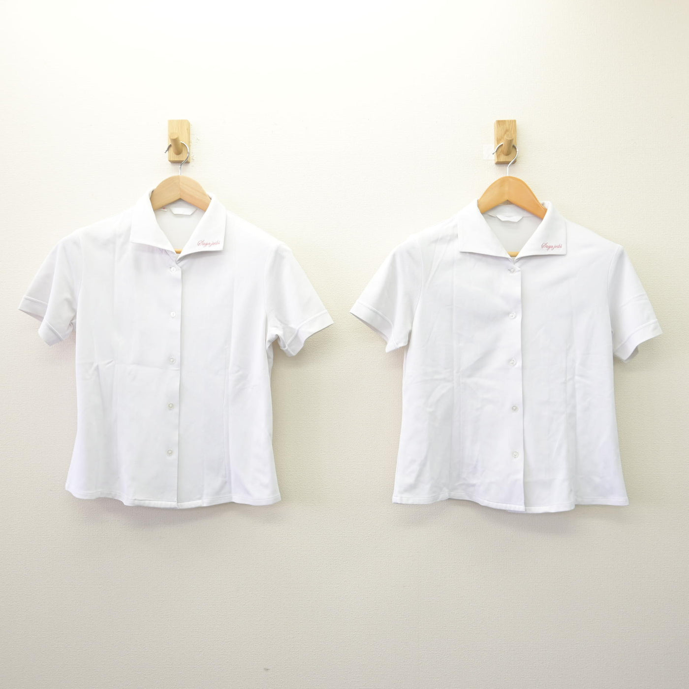【中古】佐賀県 佐賀女子短期大学付属佐賀女子高等学校 女子制服 3点 (シャツ・ジャンパースカート) sf114479