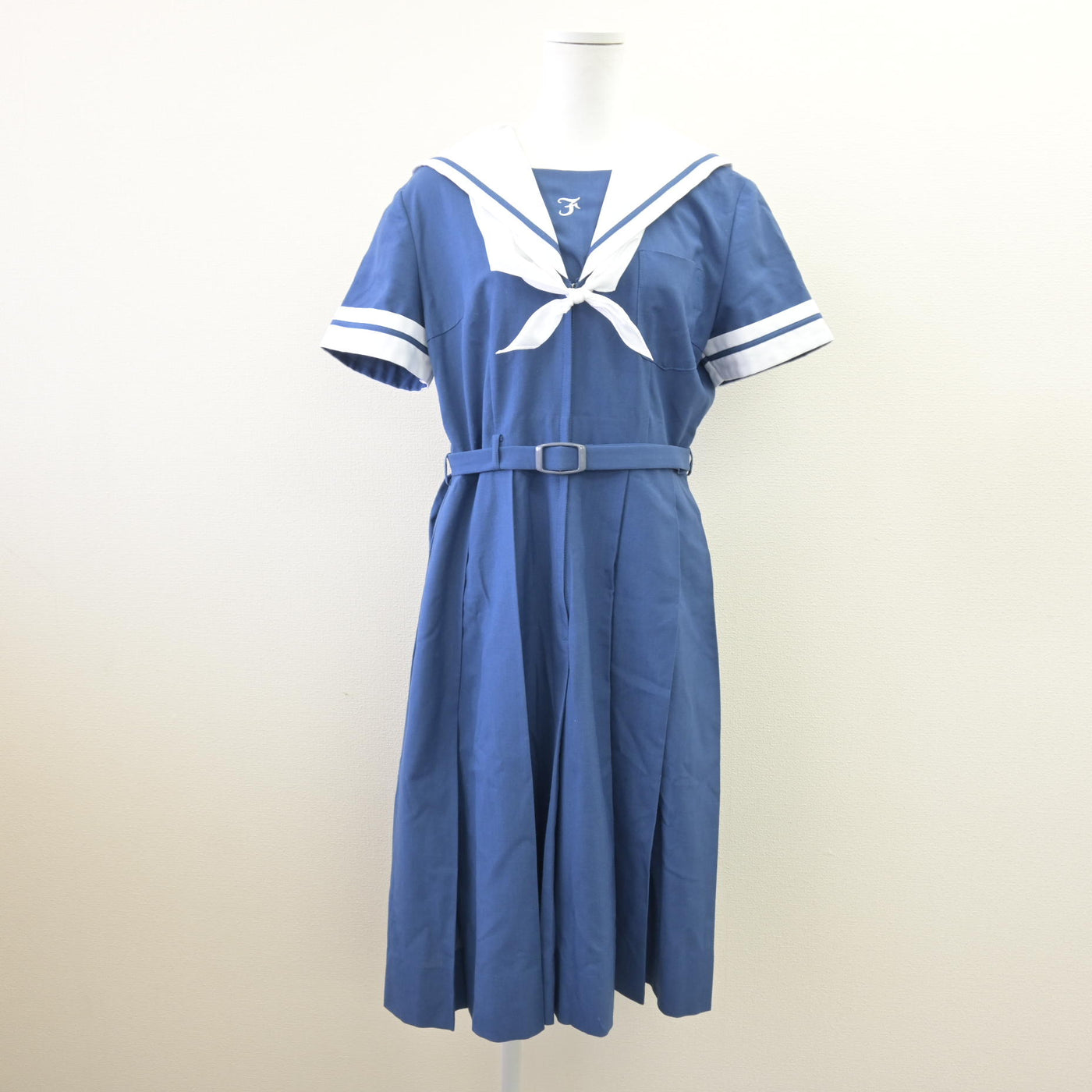 【中古】熊本県 熊本学園大学付属高等学校 女子制服 1点 (ワンピース) sf114485