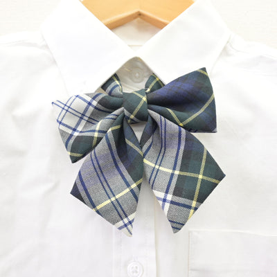 【中古】青森県 東奥義塾中学校・高等学校 女子制服 3点 (シャツ・スカート) sf114489