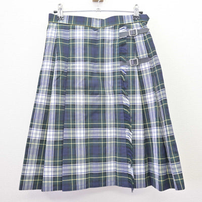 【中古】青森県 東奥義塾中学校・高等学校 女子制服 3点 (シャツ・スカート) sf114489