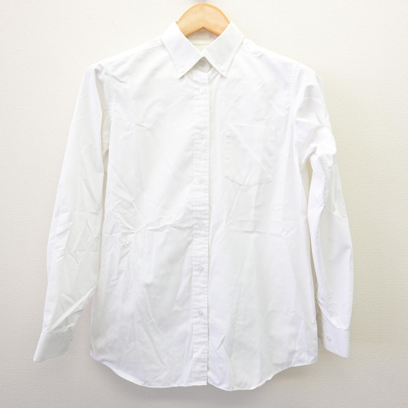 【中古】青森県 東奥義塾中学校・高等学校 女子制服 2点 (シャツ) sf114490