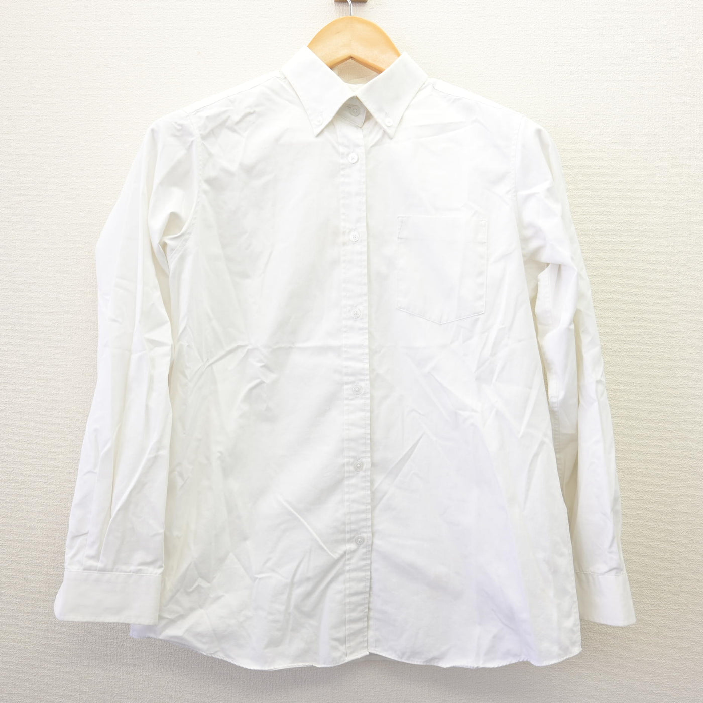 【中古】青森県 東奥義塾中学校・高等学校 女子制服 2点 (シャツ) sf114491