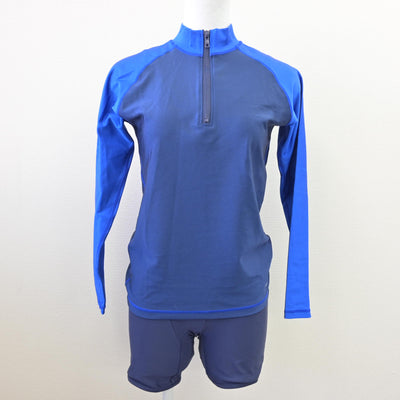 【中古】大阪府 大阪女学院高等学校 女子制服 3点 (スクール水着・スクール水着) sf114493
