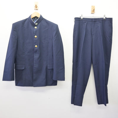 【中古】神奈川県 川崎総合科学高等学校 男子制服 4点 (学ラン・ズボン) sf114497
