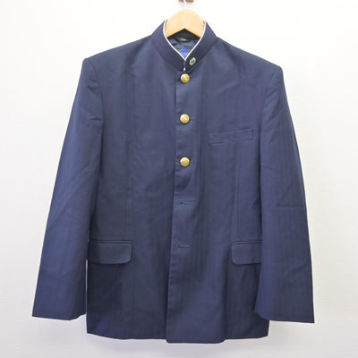 【中古】神奈川県 川崎総合科学高等学校 男子制服 4点 (学ラン・ズボン) sf114497