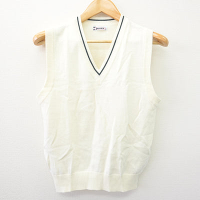 【中古】東京都 トキワ松学園中学校高等学校 女子制服 2点 (ニット・ニットベスト) sf114500