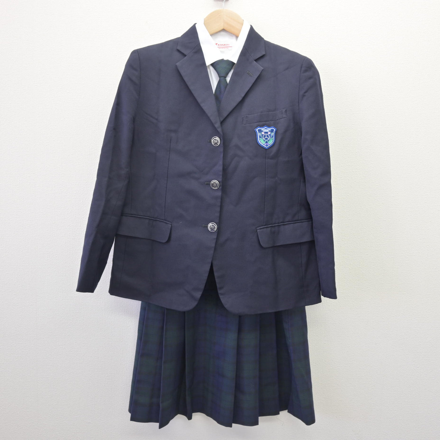 【中古】東京都 トキワ松学園中学校高等学校 女子制服 4点 (ブレザー・シャツ・スカート) sf114502