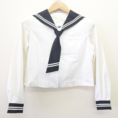 【中古】埼玉県 星野学園中学校 女子制服 3点 (セーラー服・セーラー服) sf114508