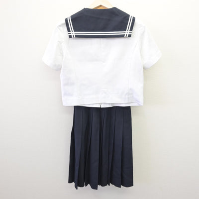 【中古】埼玉県 星野学園中学校 女子制服 2点 (セーラー服・スカート) sf114509