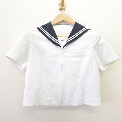 【中古】埼玉県 星野学園中学校 女子制服 2点 (セーラー服・スカート) sf114509