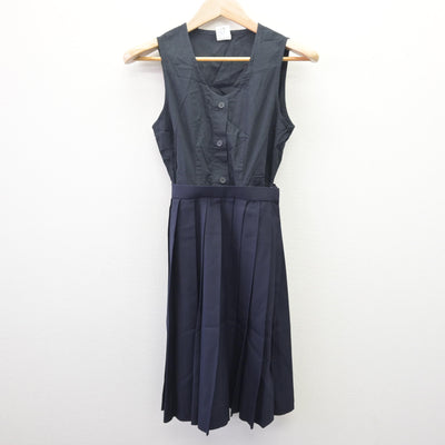 【中古】埼玉県 星野学園中学校 女子制服 3点 (セーラー服・スカート) sf114510