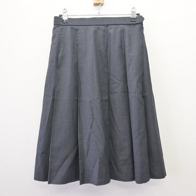 【中古】埼玉県 星野高等学校 女子制服 3点 (ニットベスト・シャツ・スカート) sf114514