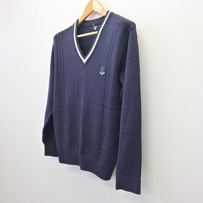 【中古】埼玉県 星野高等学校 女子制服 1点 (ニット) sf114518