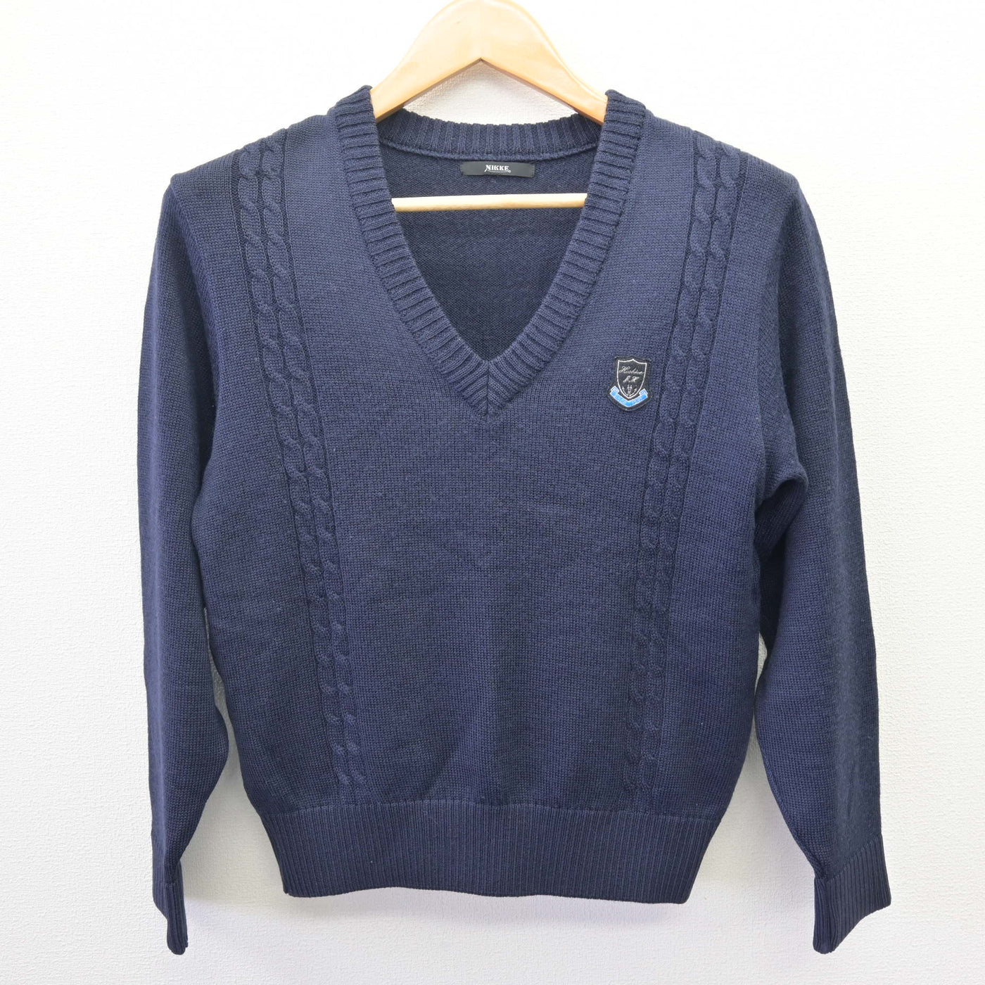 【中古】埼玉県 星野学園中学校 女子制服 1点 (ニット) sf114520