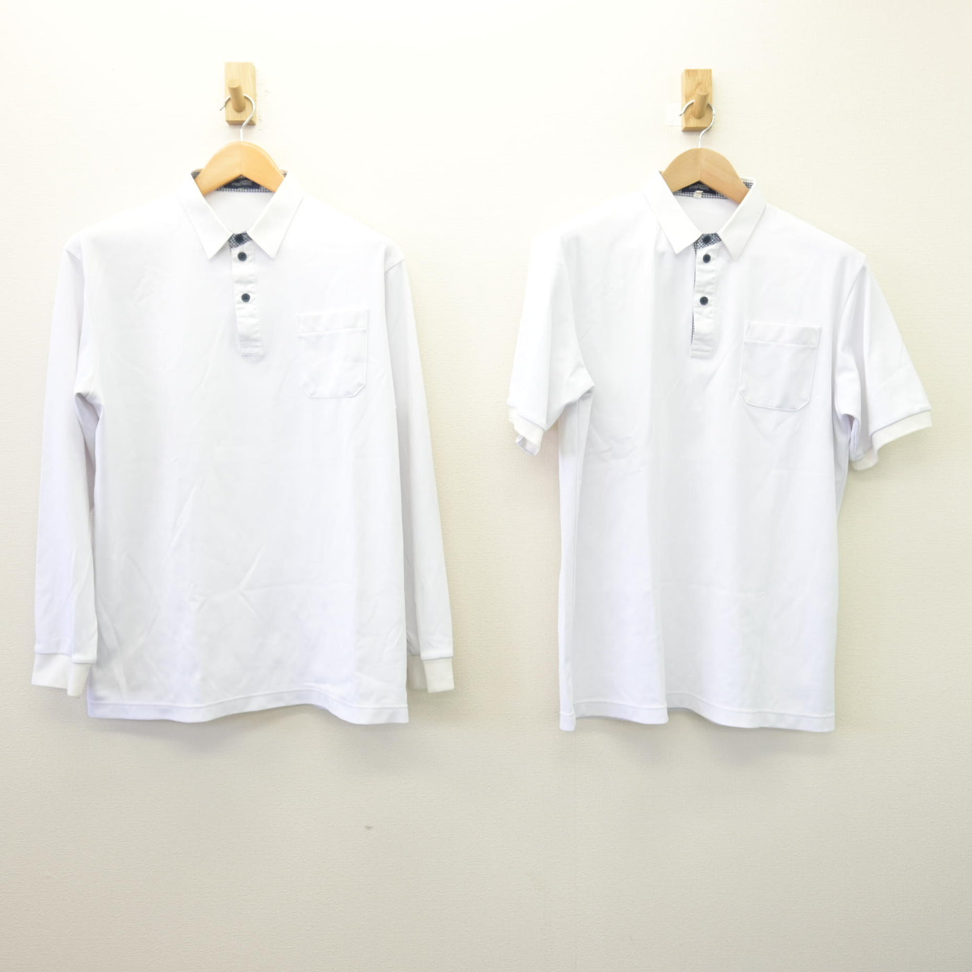 【中古】宮城県 小牛田農林高等学校 男子制服 2点 (シャツ・シャツ) sf114527