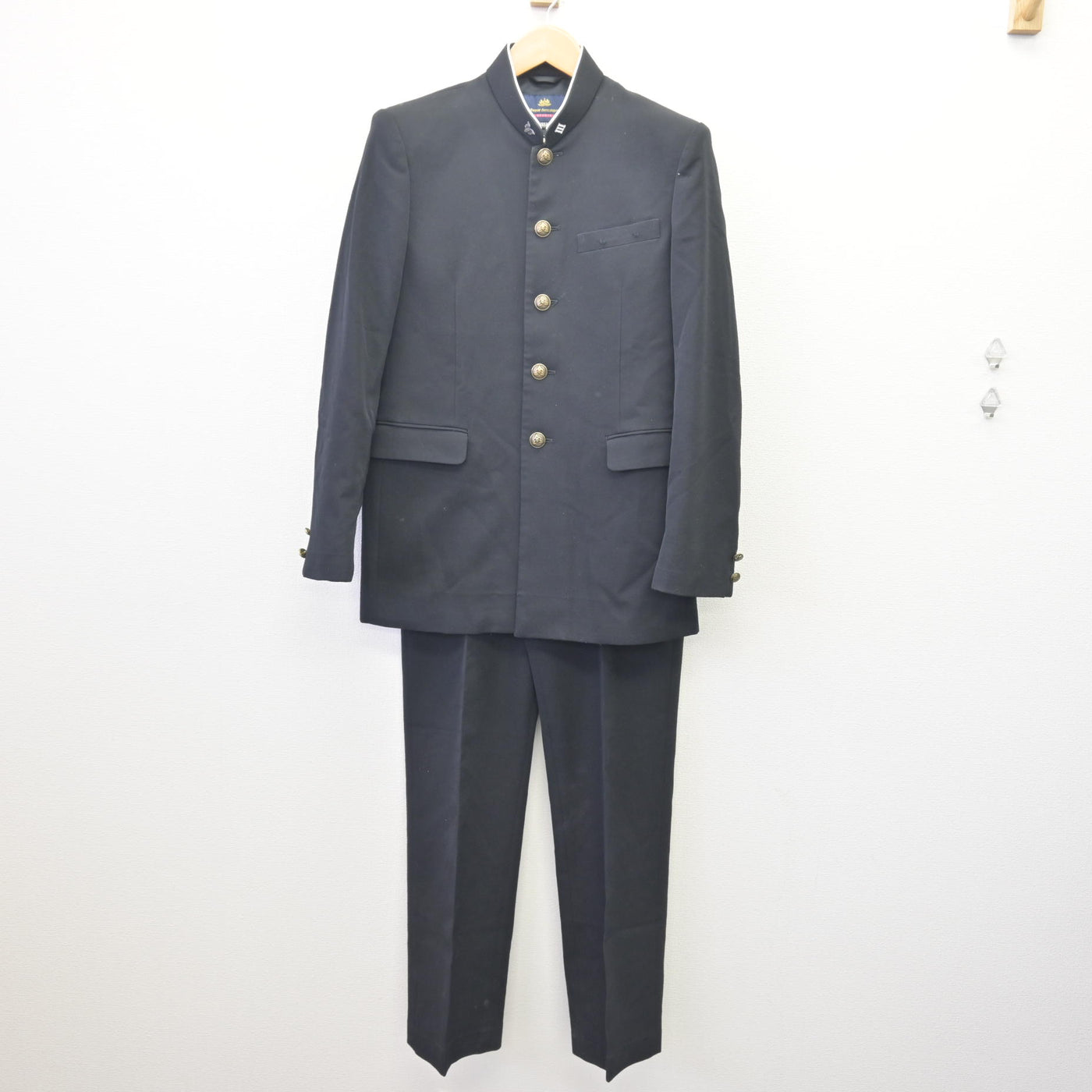 【中古】宮城県 古川東中学校 男子制服 4点 (学ラン・ズボン) sf114528