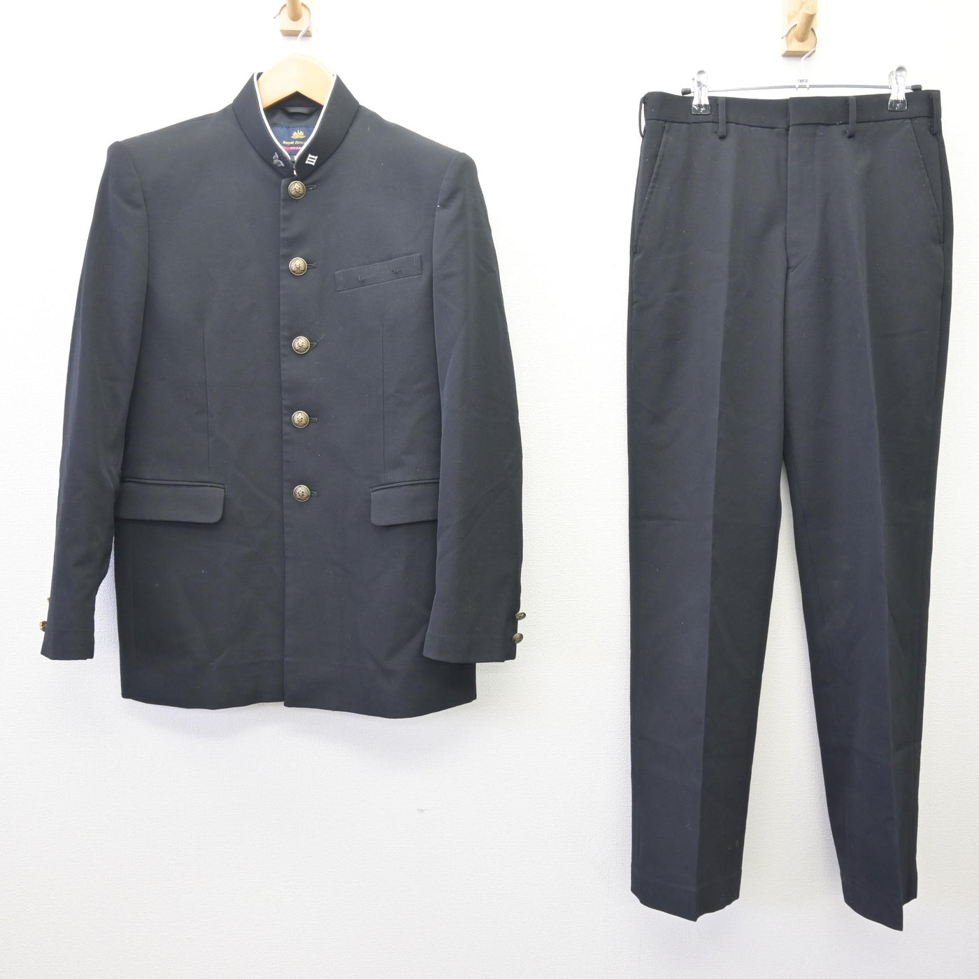 【中古】宮城県 古川東中学校 男子制服 4点 (学ラン・ズボン) sf114528