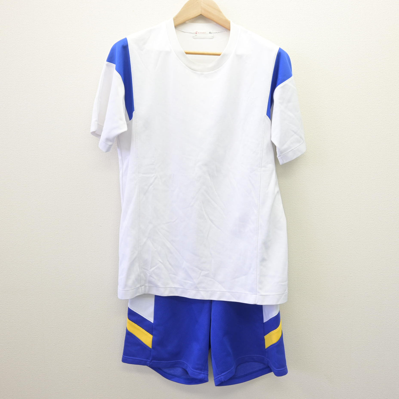 【中古】愛知県 幡豆中学校 男子制服 3点 (ジャージ 上・体操服 上・体操服 下) sf114529
