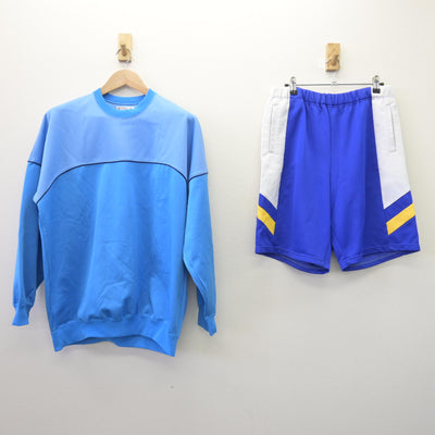 【中古】愛知県 幡豆中学校 男子制服 2点 (ジャージ 上・体操服 下) sf114530