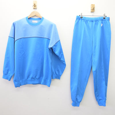 【中古】愛知県 幡豆中学校 女子制服 2点 (ジャージ 上・ジャージ 下) sf114531