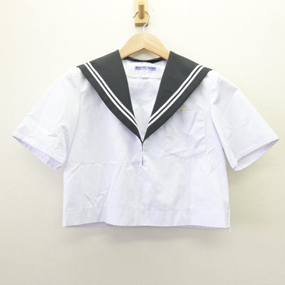 【中古】愛知県 幡豆中学校 女子制服 3点 (セーラー服・スカート) sf114535