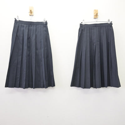 【中古】愛知県 幡豆中学校 女子制服 3点 (セーラー服・スカート) sf114535