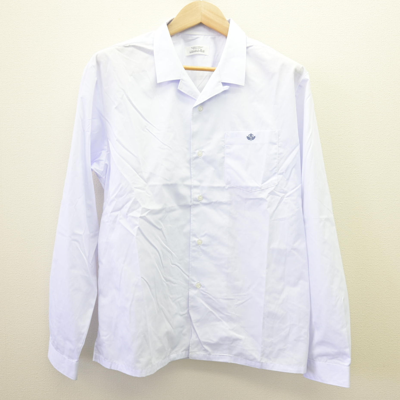 【中古】愛知県 蒲郡東高等学校 男子制服 2点 (シャツ・ズボン) sf114536