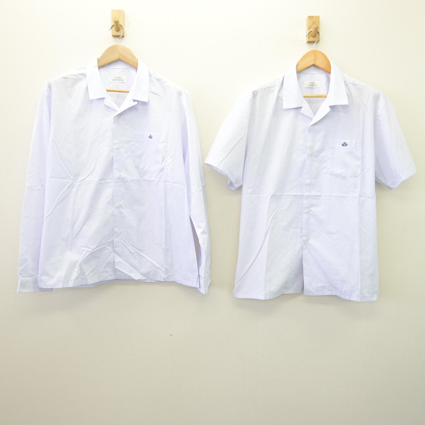 【中古】愛知県 蒲郡東高等学校 男子制服 2点 (シャツ・シャツ) sf114537