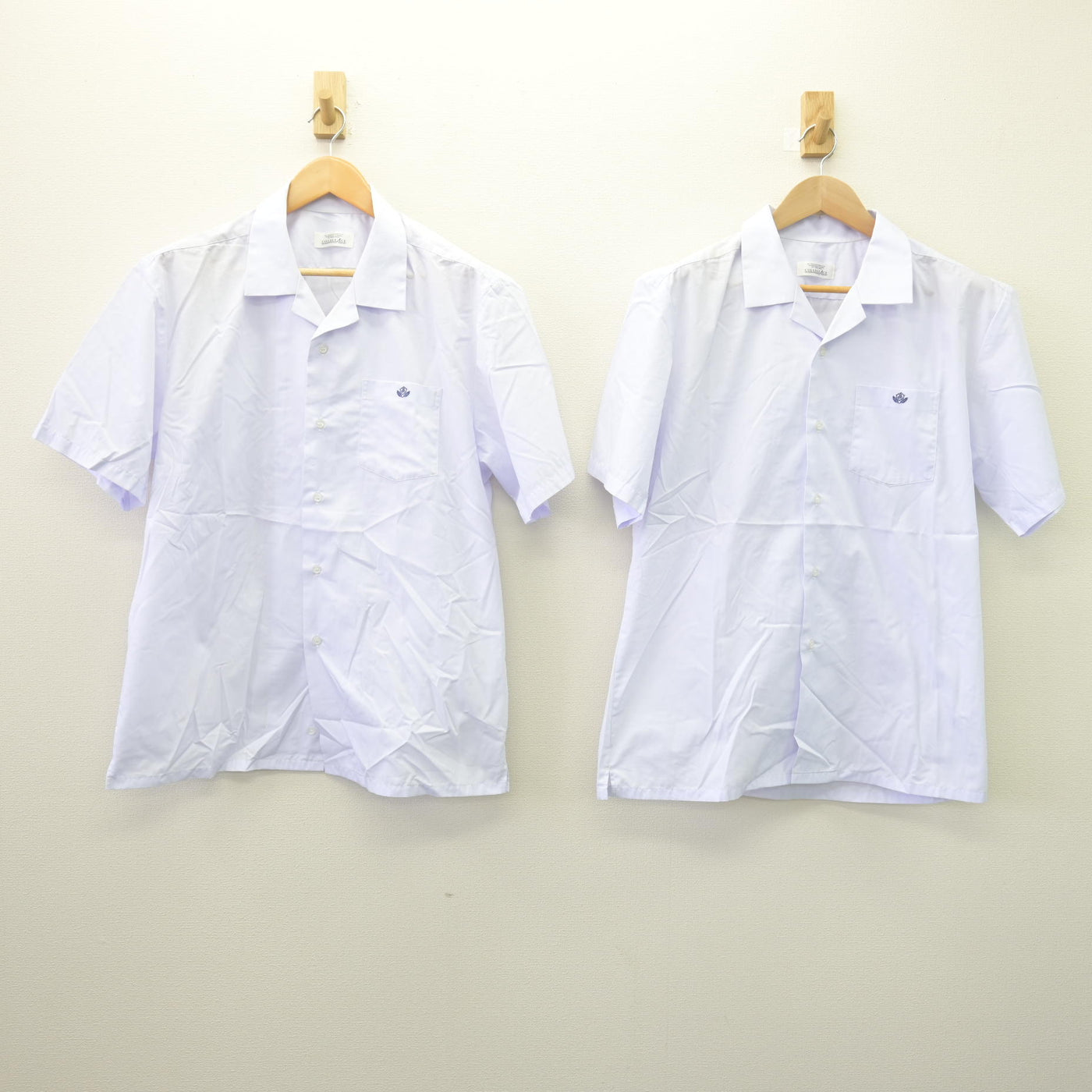 【中古】愛知県 蒲郡東高等学校 男子制服 2点 (シャツ・シャツ) sf114538
