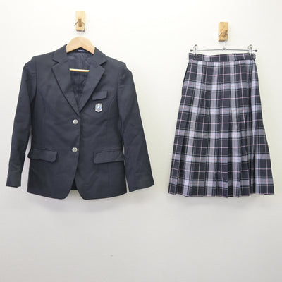 【中古】北海道 旭川市立中央中学校 女子制服 2点 (ブレザー・スカート) sf114540