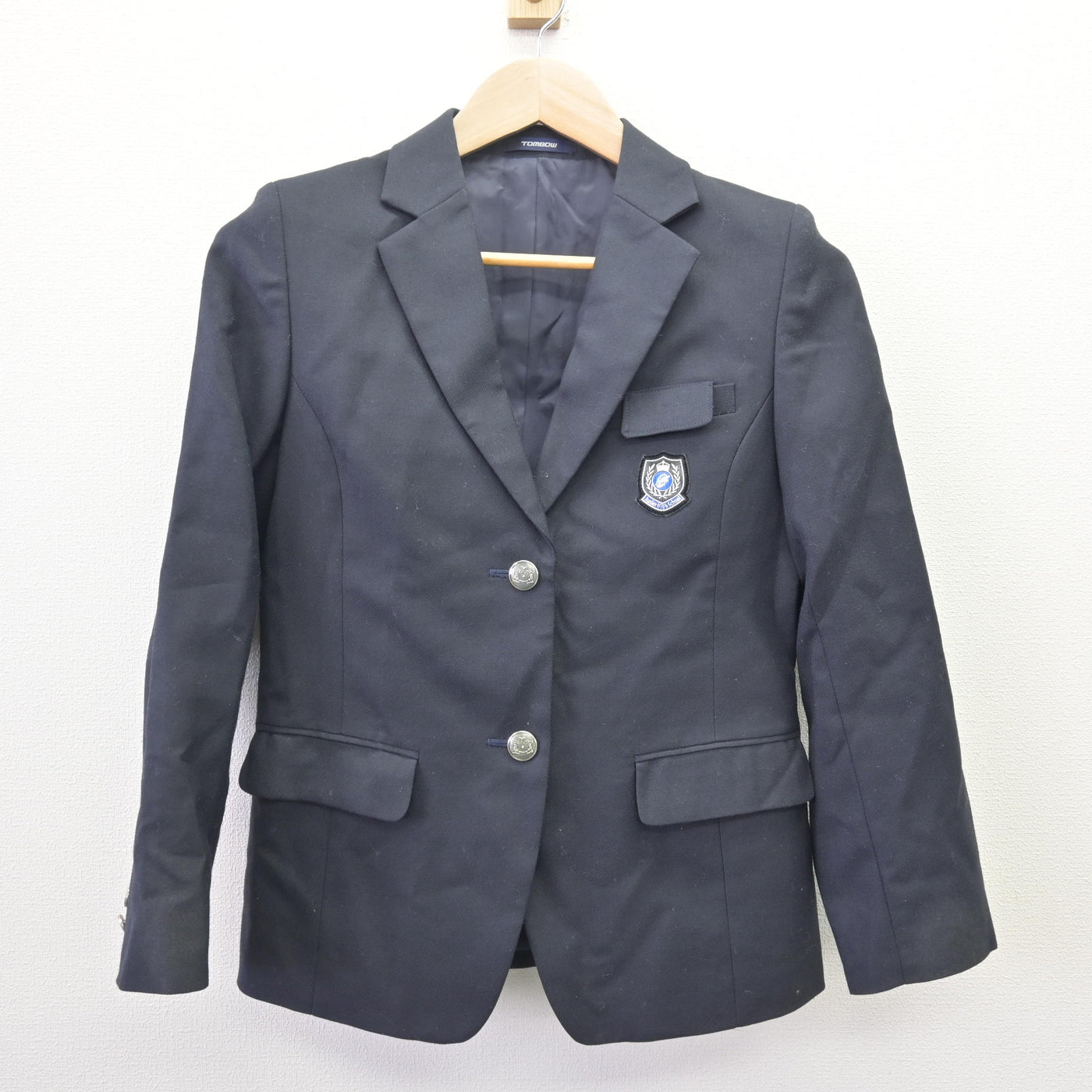 【中古】北海道 旭川市立中央中学校 女子制服 2点 (ブレザー・スカート) sf114540