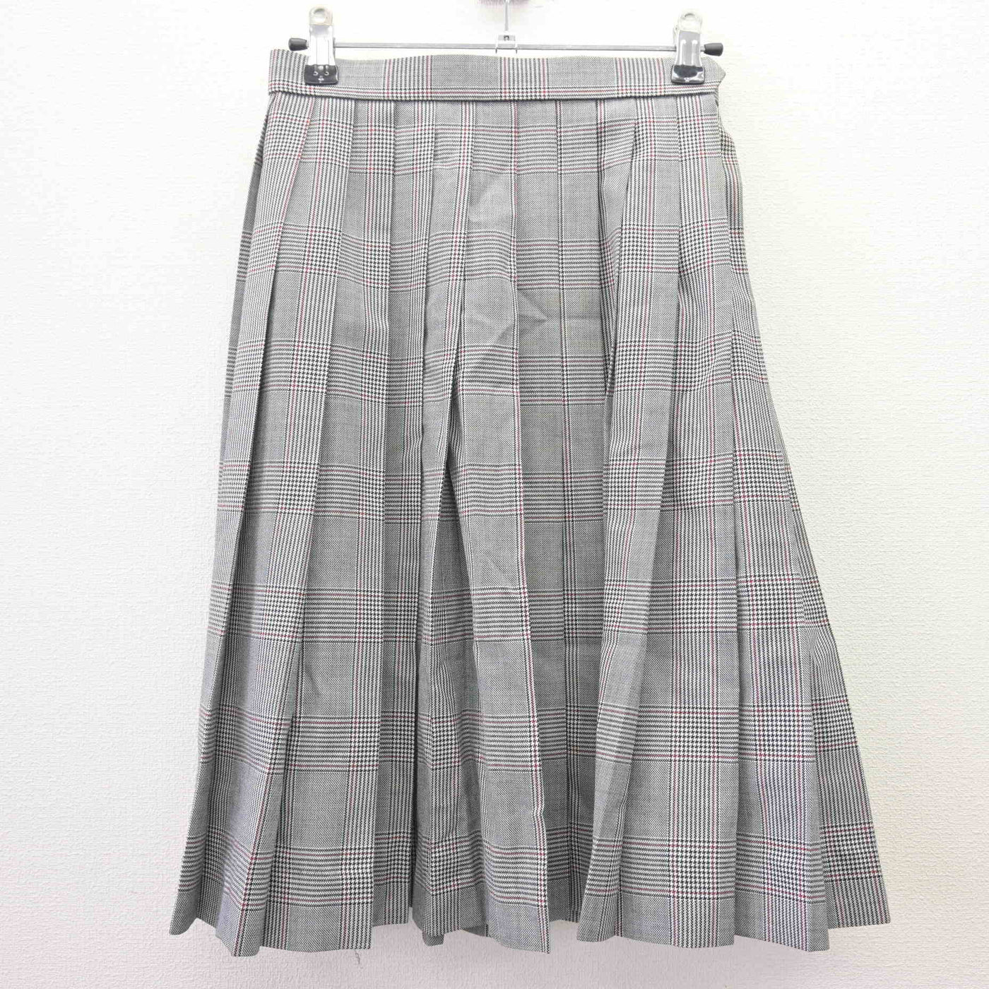 【中古】栃木県 宇都宮白楊高等学校 女子制服 5点 (ブレザー・ベスト・シャツ・スカート) sf114545