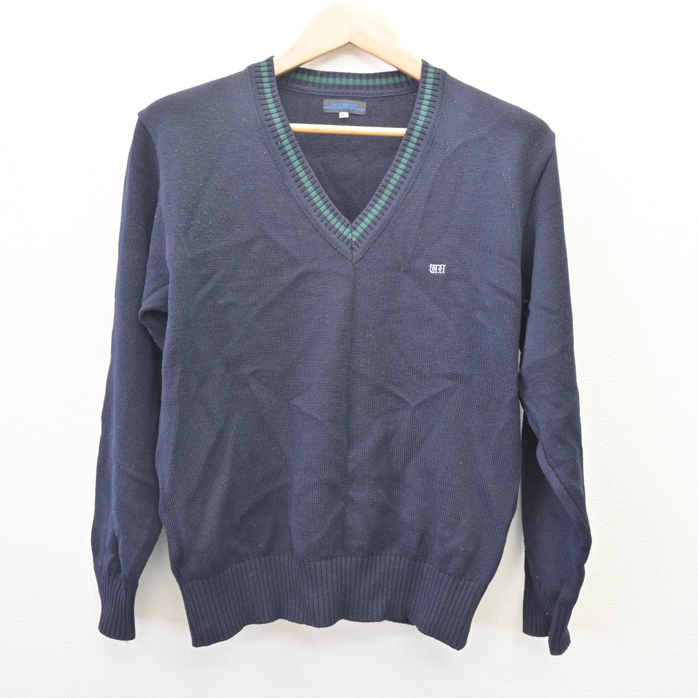 【中古】栃木県 白楊高等学校 女子制服 2点 (ニット) sf114546
