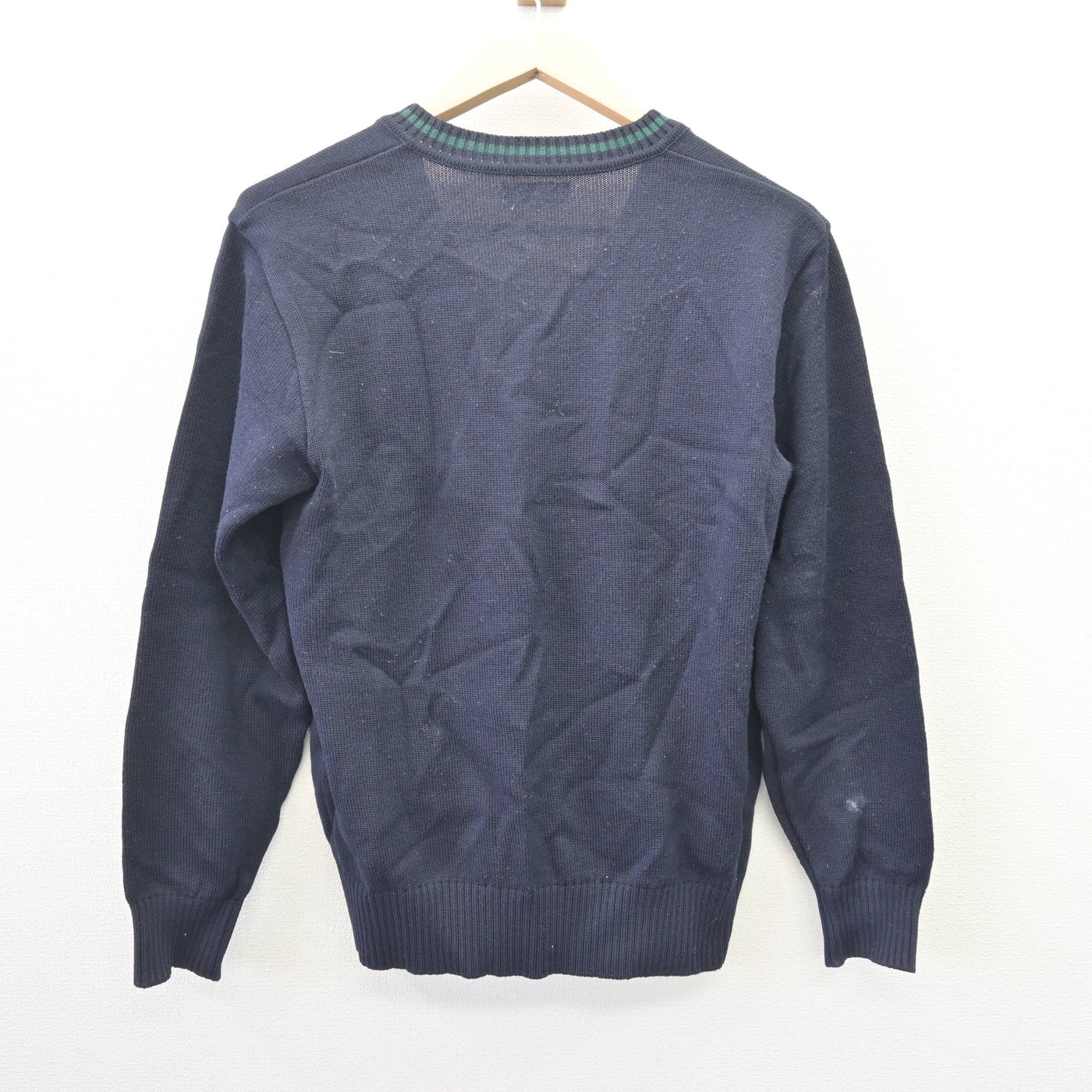 【中古】栃木県 白楊高等学校 女子制服 2点 (ニット) sf114546