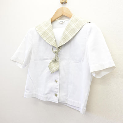 【中古】埼玉県 越谷南高等学校 女子制服 4点 (セーラー服) sf114552