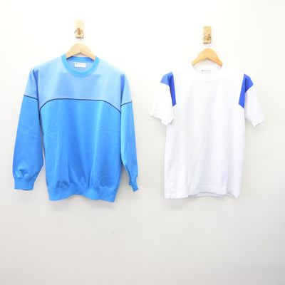 【中古】愛知県 幡豆中学校 男子制服 3点 (ジャージ 上・体操服 上・ジャージ 下) sf114555
